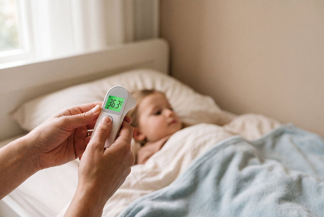 Thermometer voor baby zonder aanraken kiezen