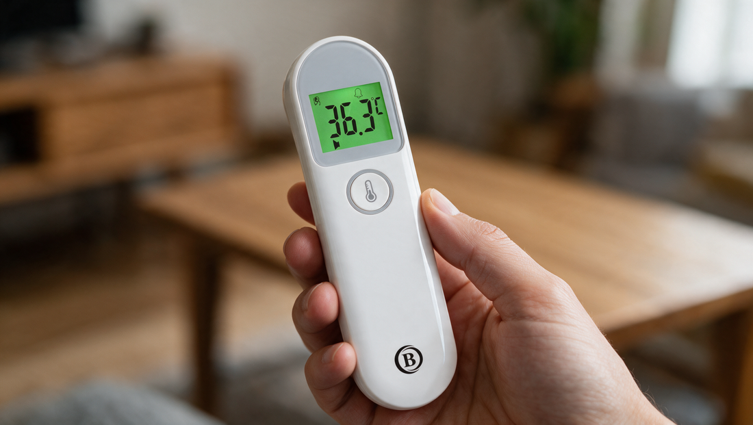 Infrarood koortsthermometer voor snel meten