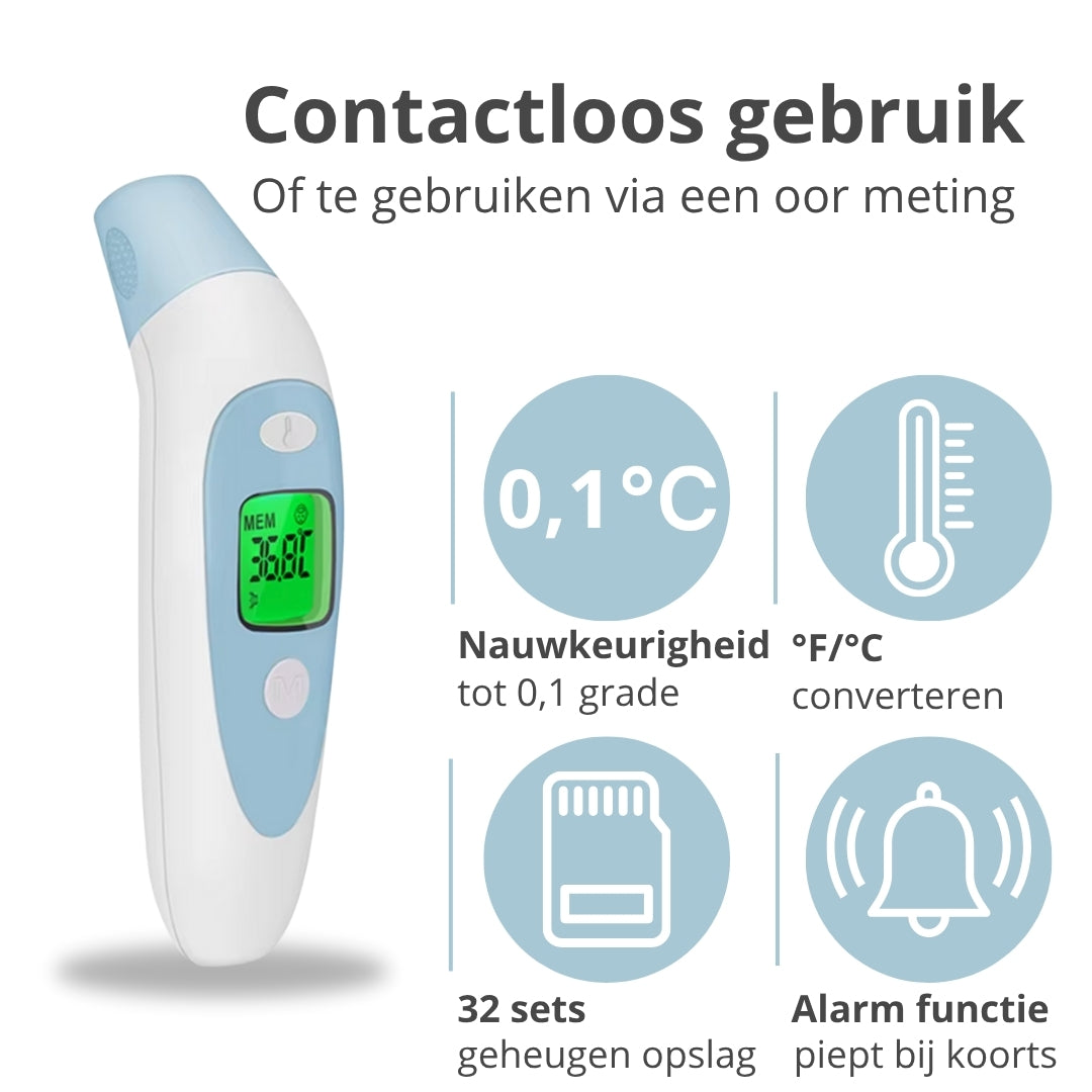 BDM CARE® 3 - 1 Infrared koortsthermometer