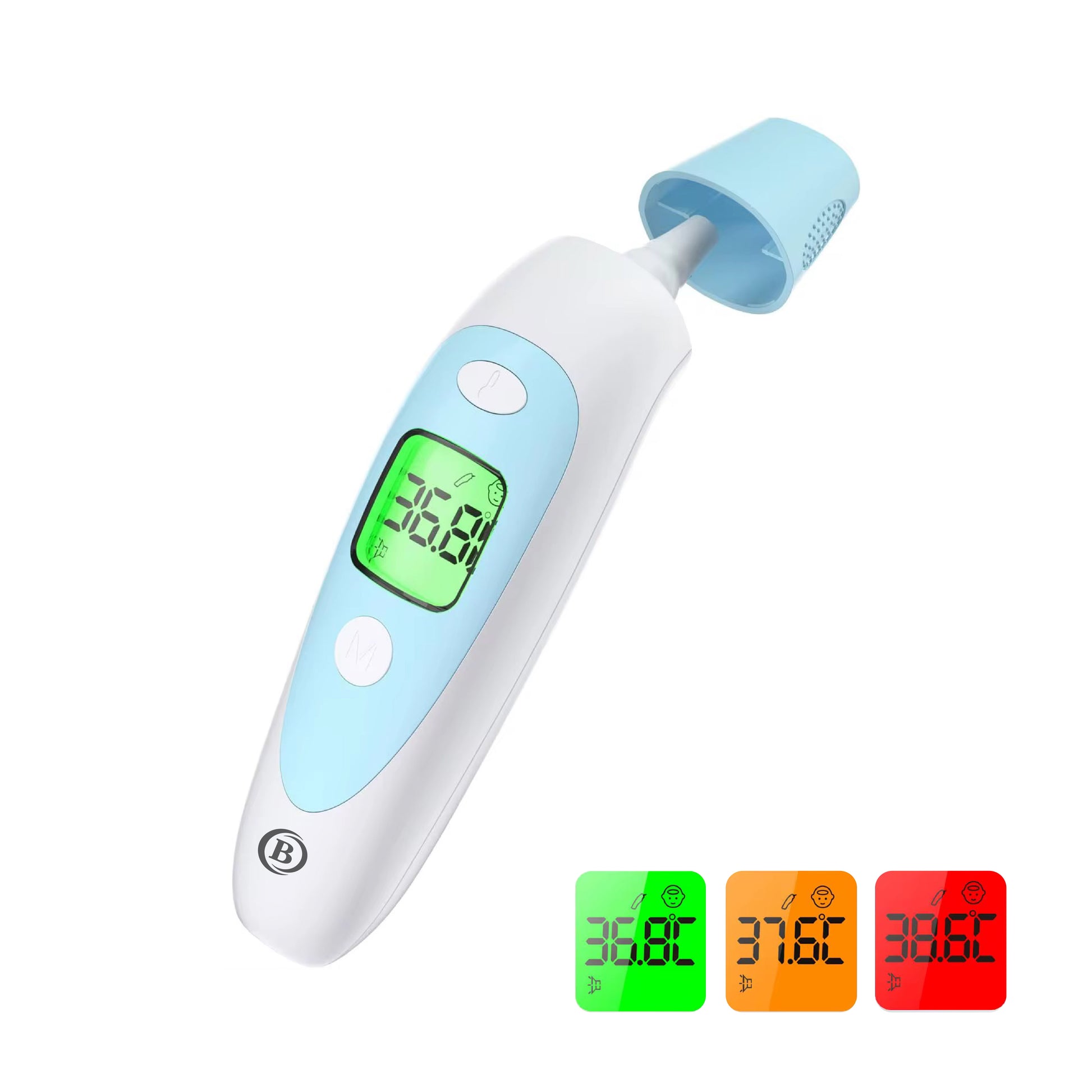 BDM CARE® 2 - 1 Infrared koortsthermometer blauw