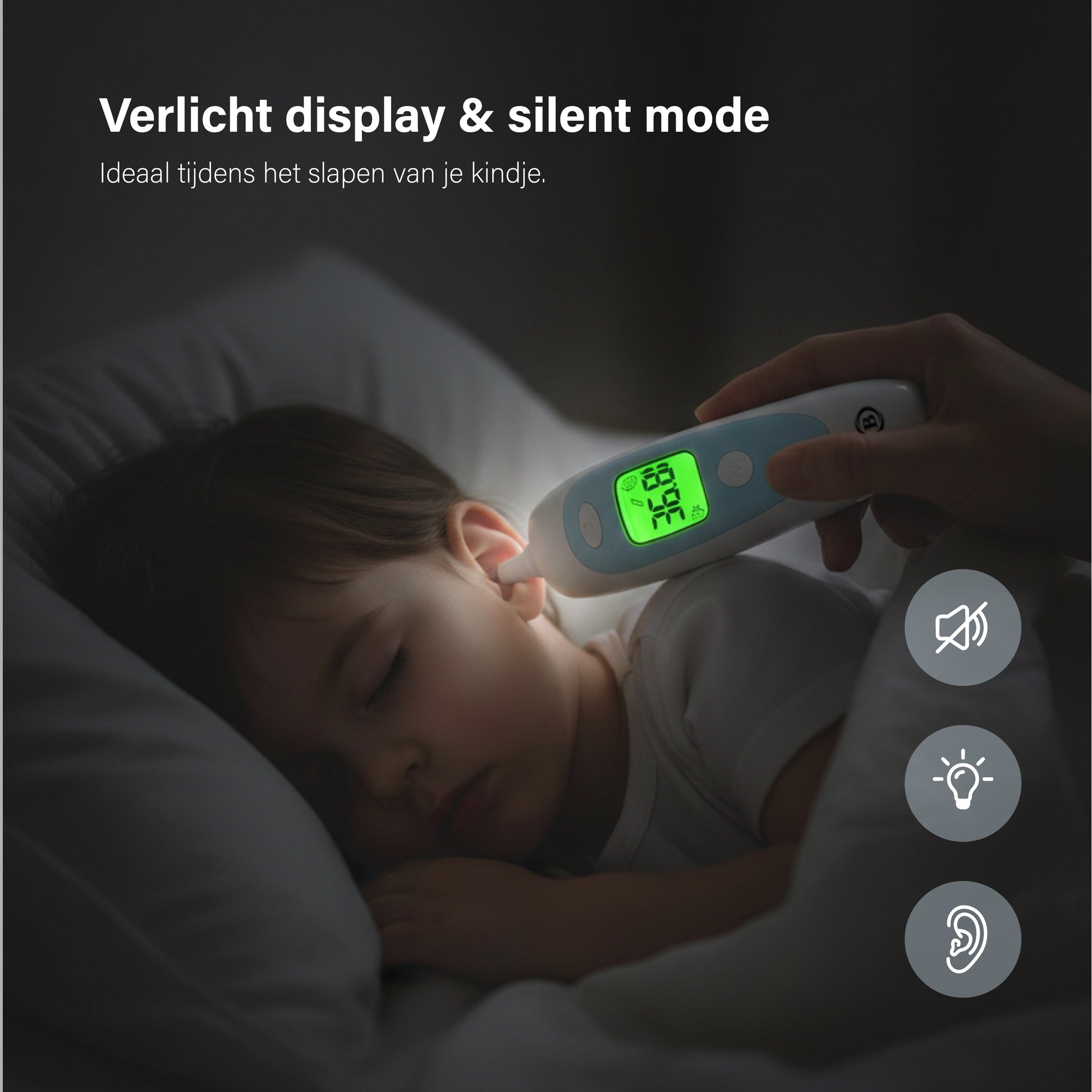 BDM CARE® 2 - 1 Infrared koortsthermometer blauw