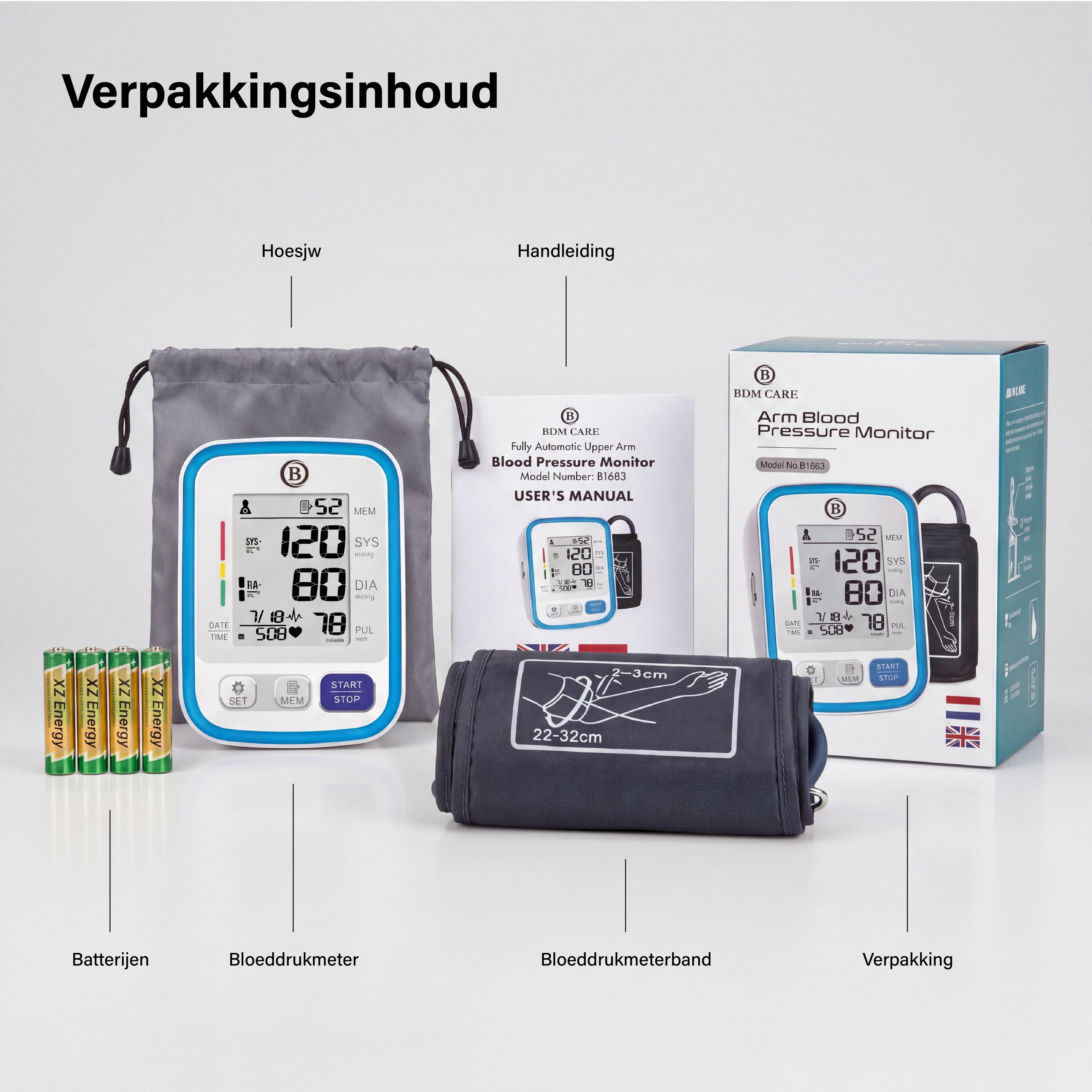 BDM CARE bloedrukmeter