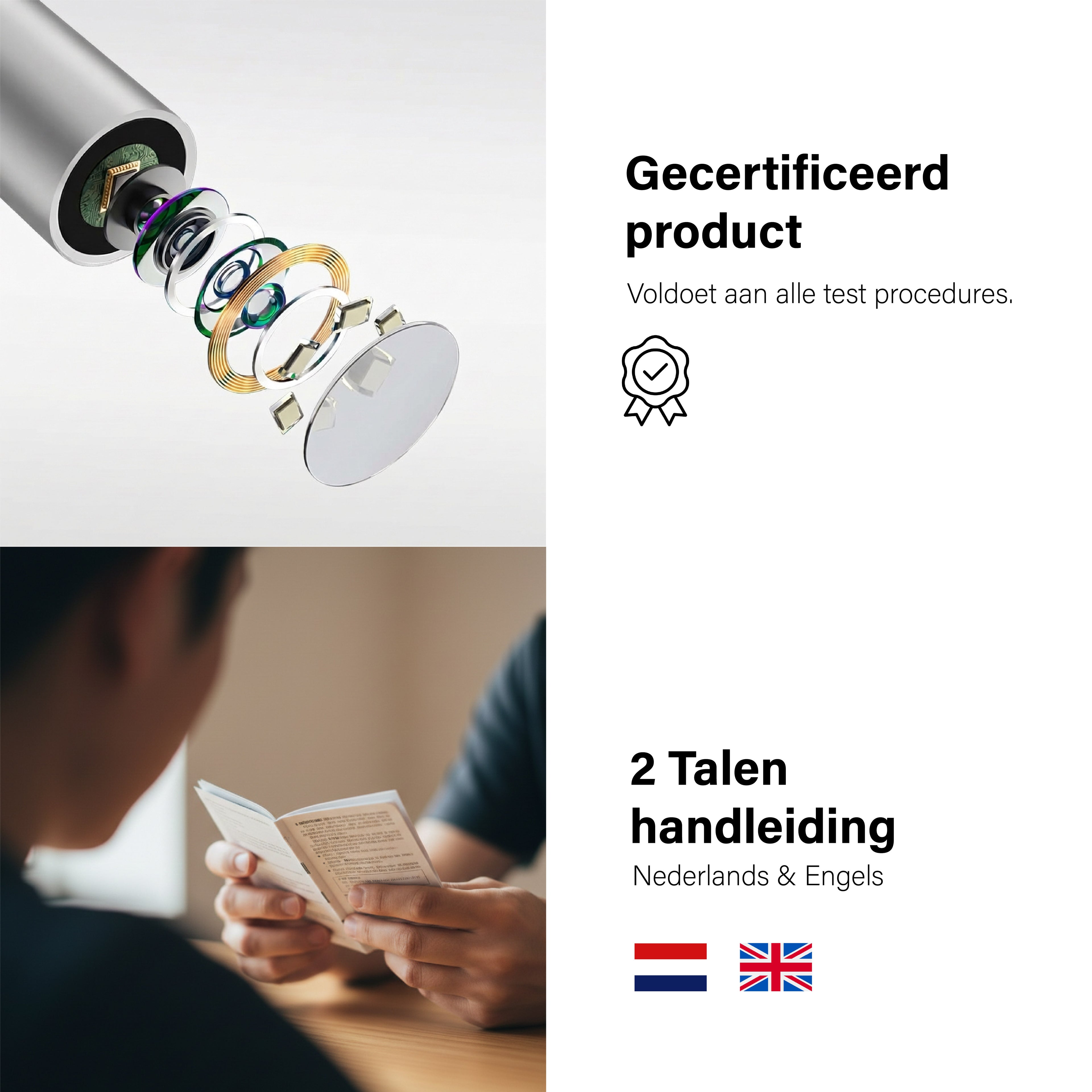 BDM CARE® Oorsmeer Verwijderaar met Camera