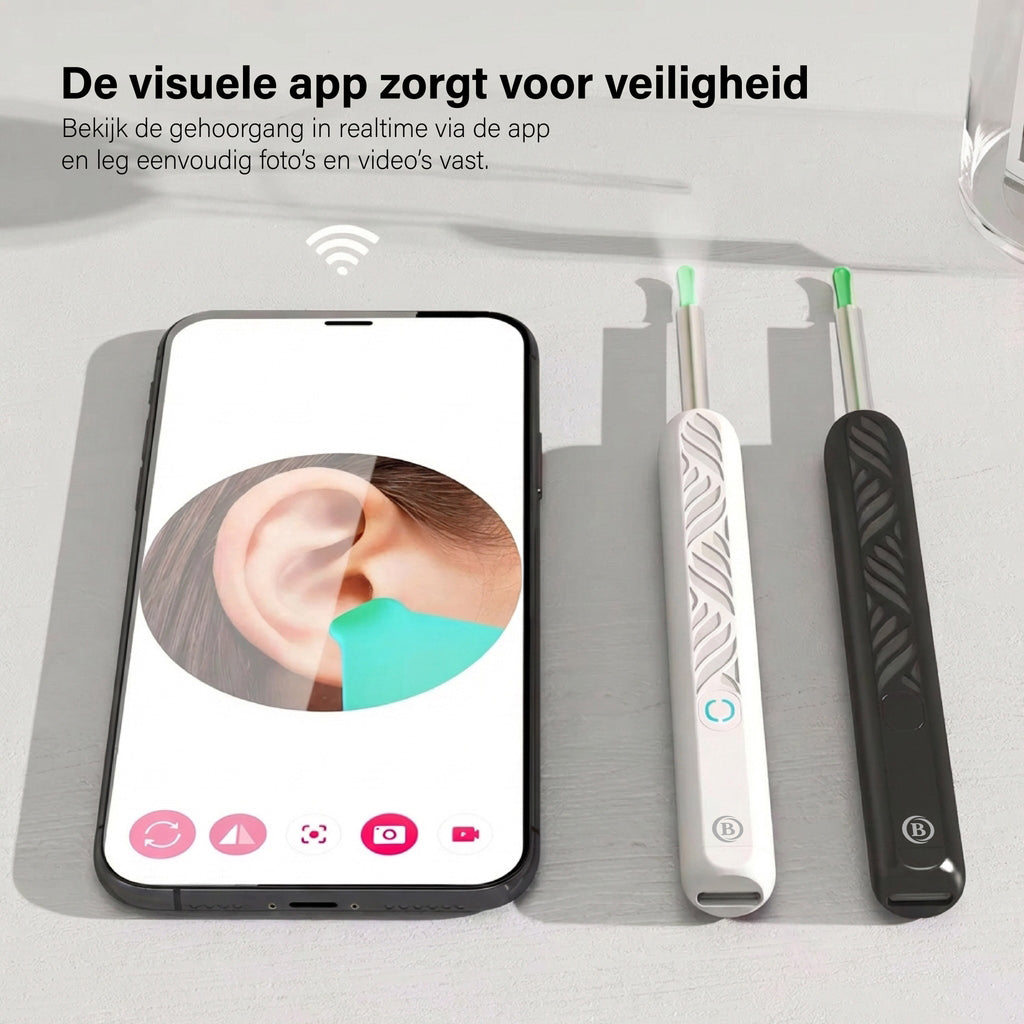 BDM CARE® Oorsmeer Verwijderaar met Camera