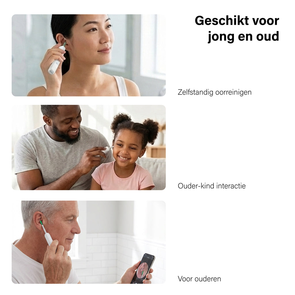 BDM CARE® Oorsmeer Verwijderaar met Camera