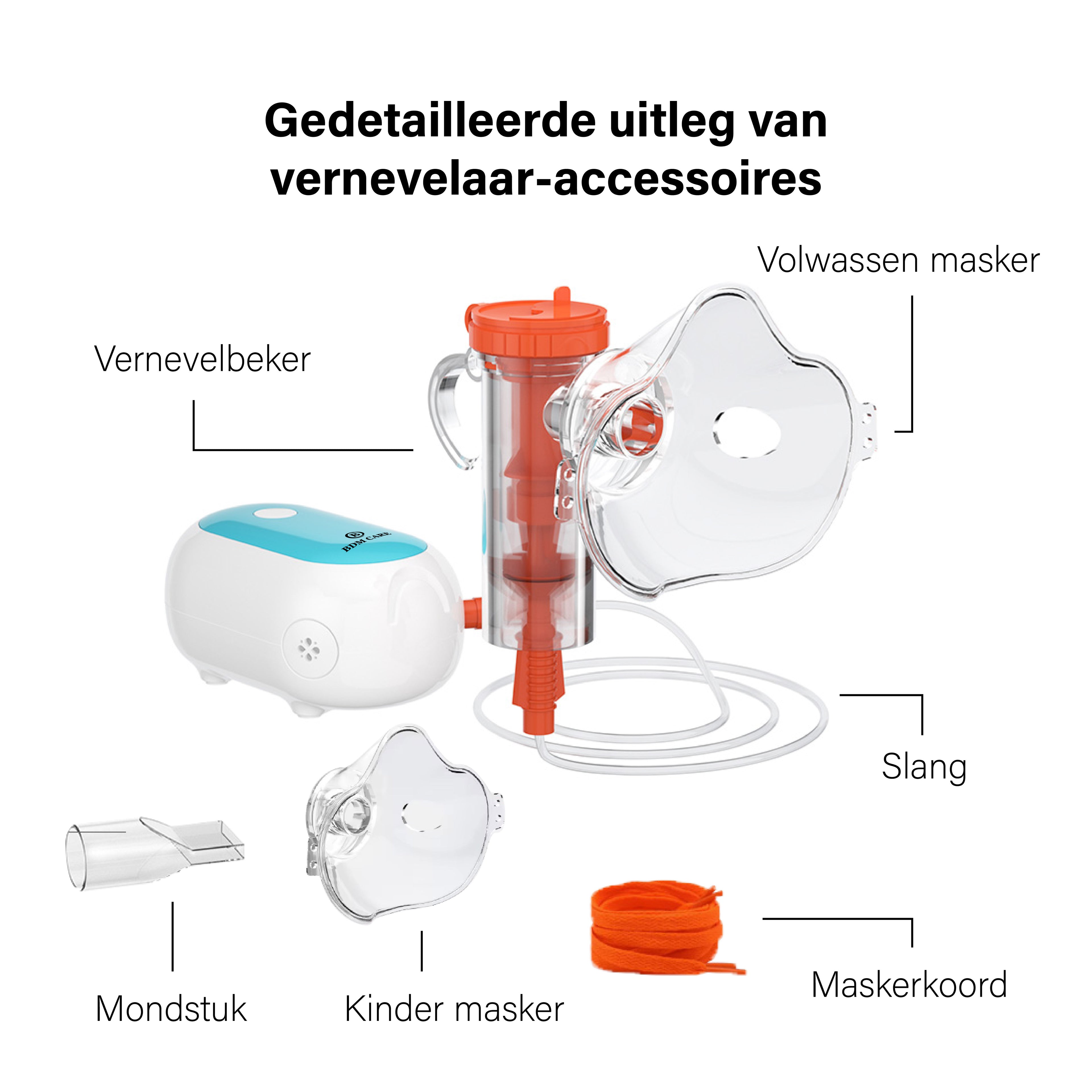 BDM CARE ® Inhalator compressor