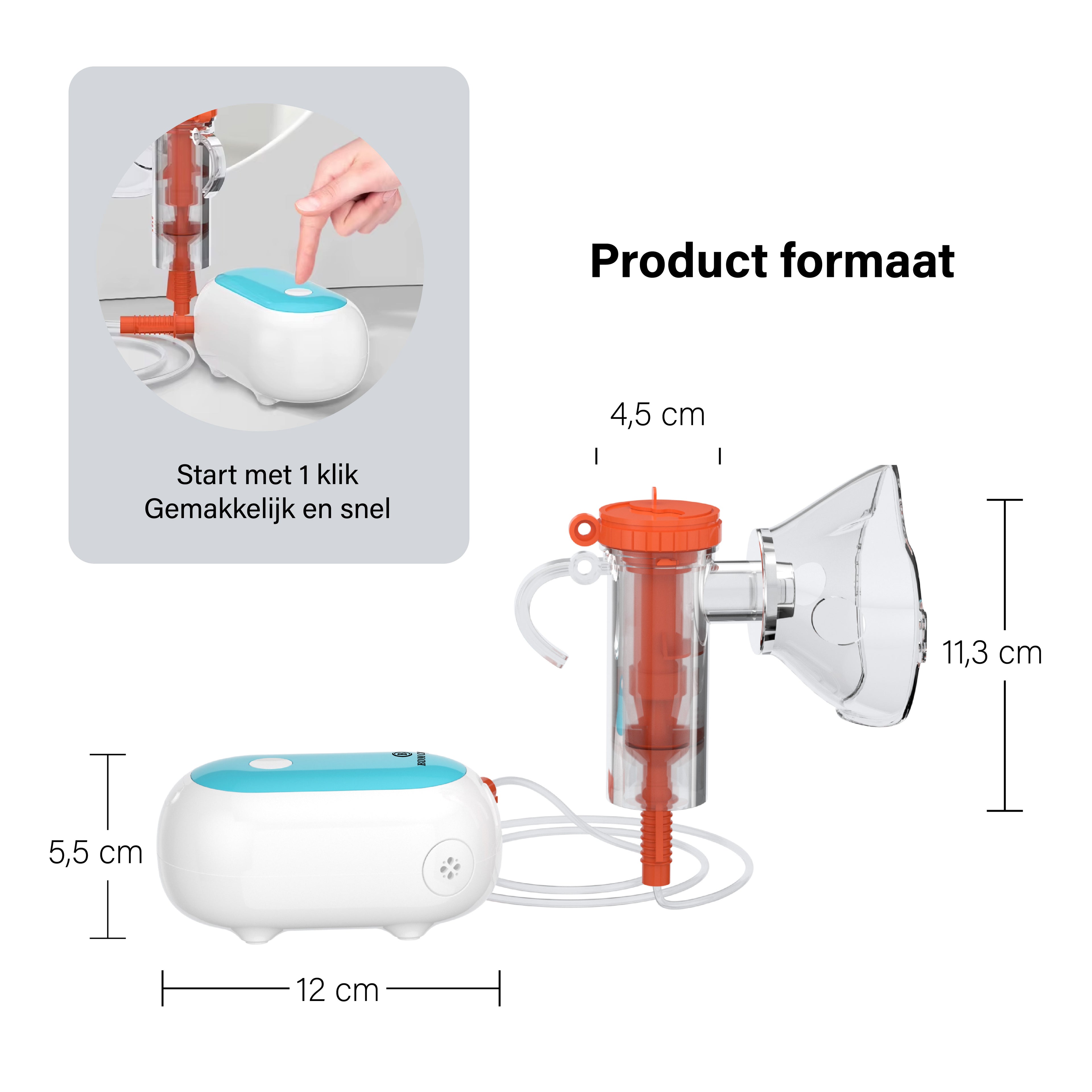 BDM CARE ® Inhalator compressor