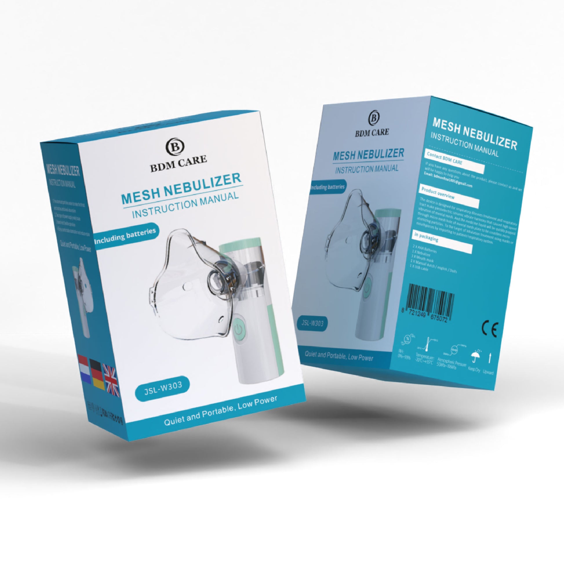BDM CARE Aerosoltoestel compleet