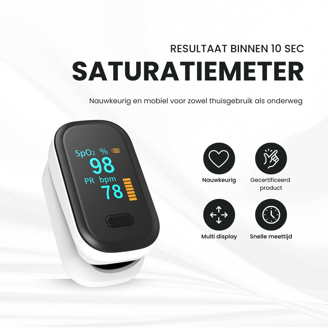 BDM CARE ® Medische Saturatiemeter