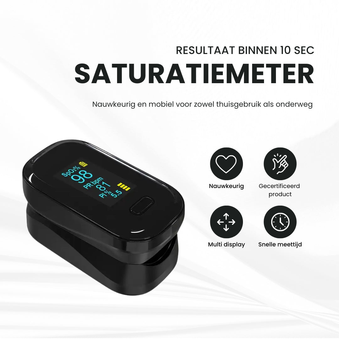 BDM CARE ® Medische Saturatiemeter