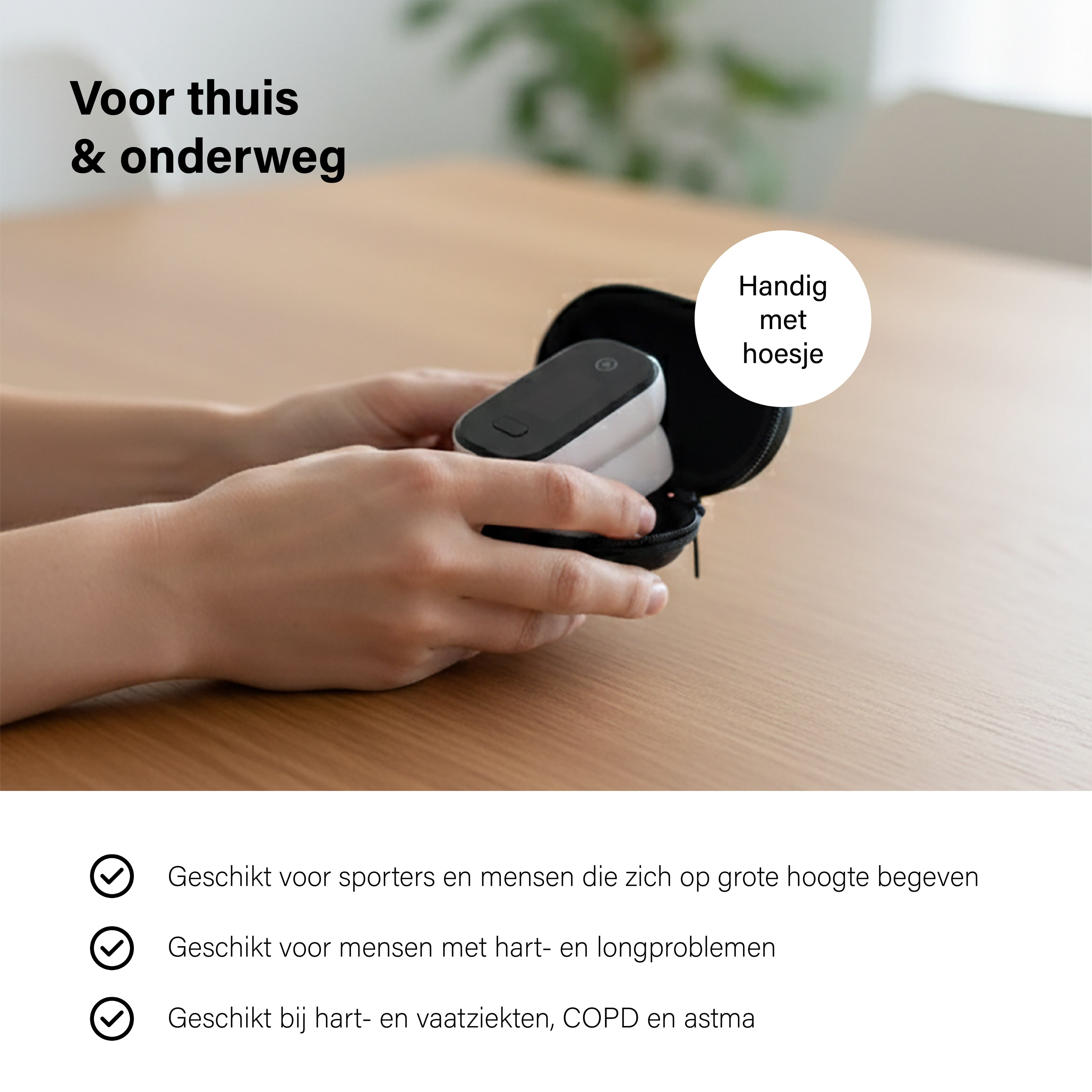BDM CARE®  Saturatiemeter met app