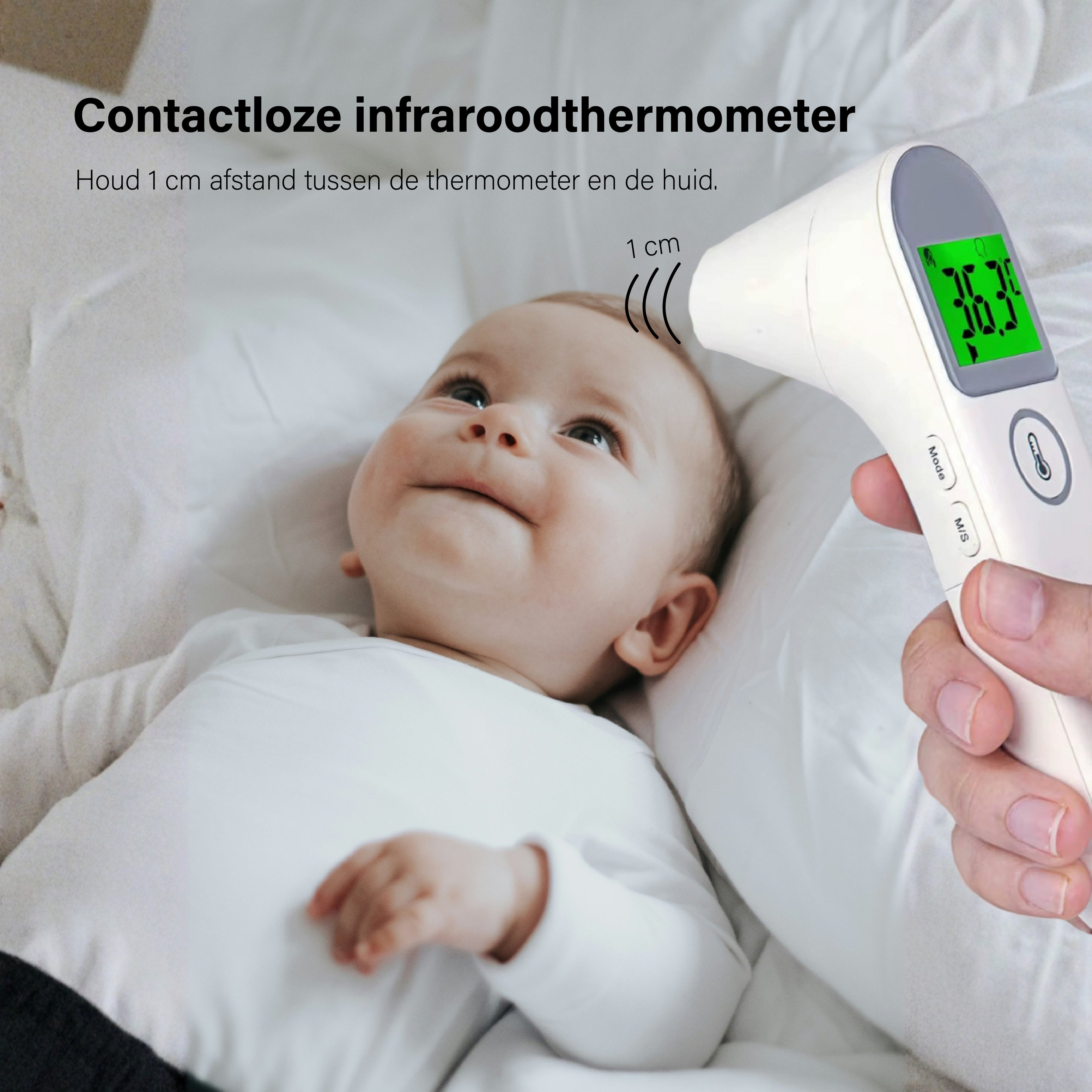 BDM CARE®   2-1 koortsthermometer infrared